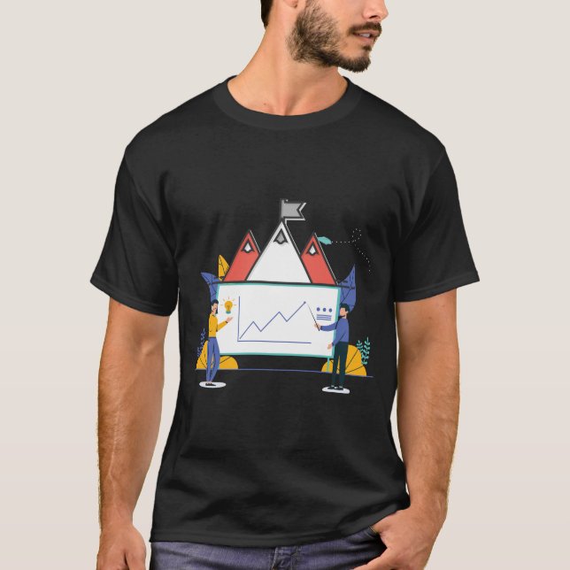 Erleben Sie Spitzenleistung beim Design T-Shirt (Vorderseite)