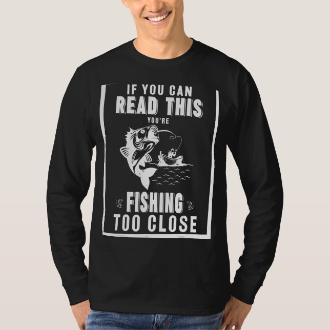 Erlebnis der Fischerei T-Shirt (Vorderseite)