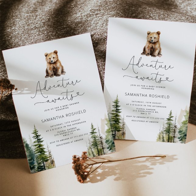 Erlebnis erwartet Babydusche Einladung (Von Creator hochgeladen)