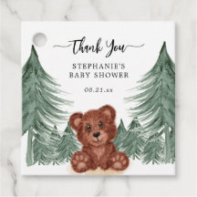 Erlebnis erwartet Forest Woodland Babydusche