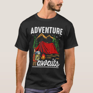 Erlebnis Liebe Mountain Life RV Camping Hik T-Shirt
