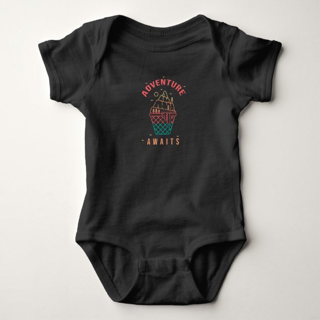Erlebnis wartet baby strampler (Vorderseite)
