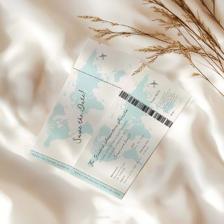 Erlebnis wartet Boarding Pass Einladung