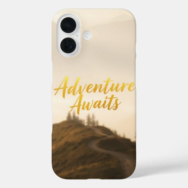 Erlebnis wartet Case-Mate iPhone hülle (Rückseite)