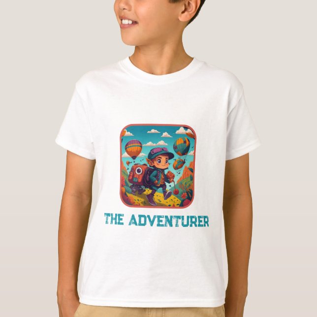 Erlebnis wartet T-Shirt (Vorderseite)