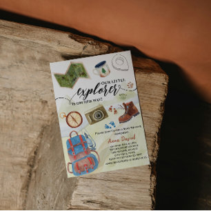 Erlebnis Wasserfarbe Kleine Erkundung Babydusche Einladung