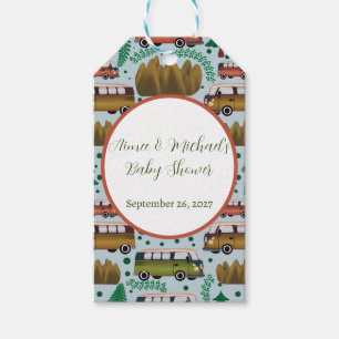 Erlebnisangebote: Camper Baby Boy Shower Geschenkanhänger