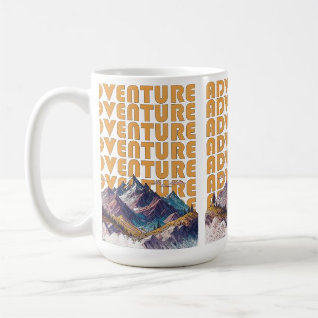 Erlebnisbergdesign Kaffeetasse (Links)