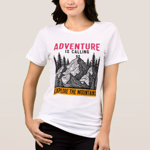 Erlebnisentdeckungsdesign Tri-Blend Shirt