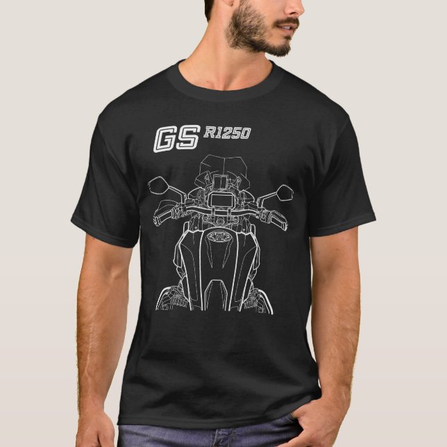 Erlebnismotorrad GS R 1250, GS 1250 T - Shirt (Vorderseite)
