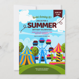 Erlebnispark Adventureland Einladung