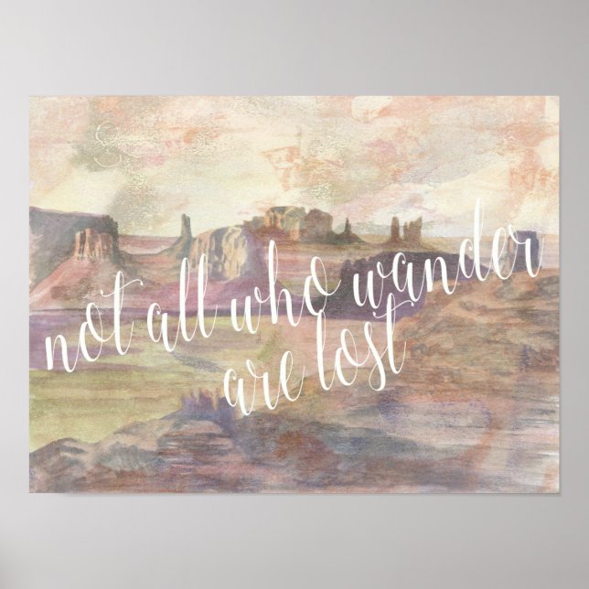 Erlebnistypografie IV Poster (Vorne)