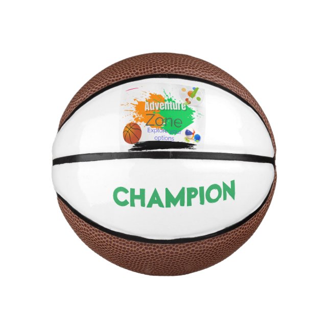 Erlebniszone Mini Basketball (Vorderseite)