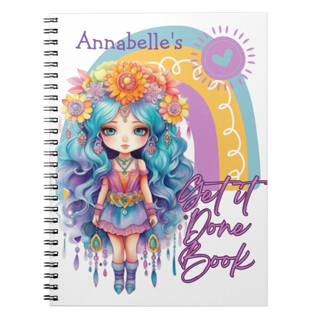 Erledigen Sie das Spiral Foto Notebook Notizblock (Vorderseite)