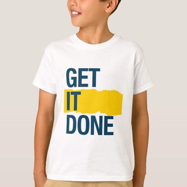 Erledigen Sie es T-Shirt (Vorderseite)