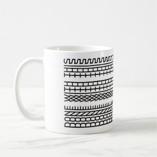 Erledigt mit dieser witzigen, versteckten Botschaf Kaffeetasse