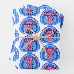 Erleichterung von GOD Out Geode 12-Schritte-AA-Rec Geschenkpapier Set