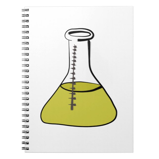 Erlenmeyer Notizblock (Vorderseite)