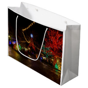 Erleuchte es für Weihnachten Große Geschenktüte