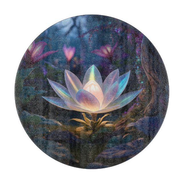 Erleuchtendes Blosso Schneidebrett (Vorderseite)