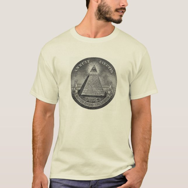 Erleuchtete alles sehende Auge T-Shirt (Vorderseite)