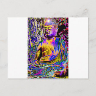 Erleuchteter Buddha Postkarte