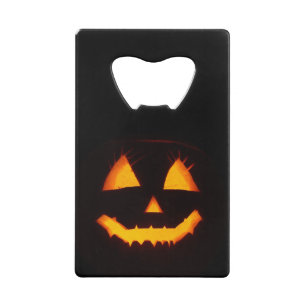 Erleuchteter Jack O Lantern Geldbeutel Flaschenöffner