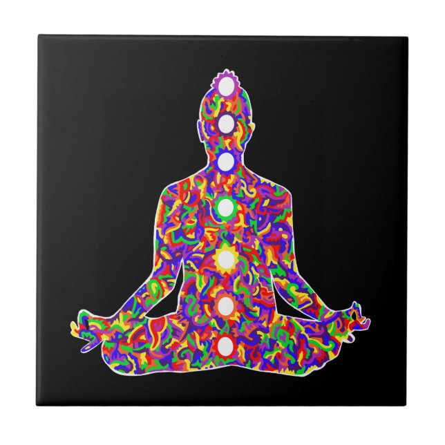 Erleuchtung Keramik Fliese (Vorderseite)