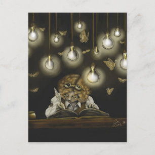 "Erleuchtung" Postkarte