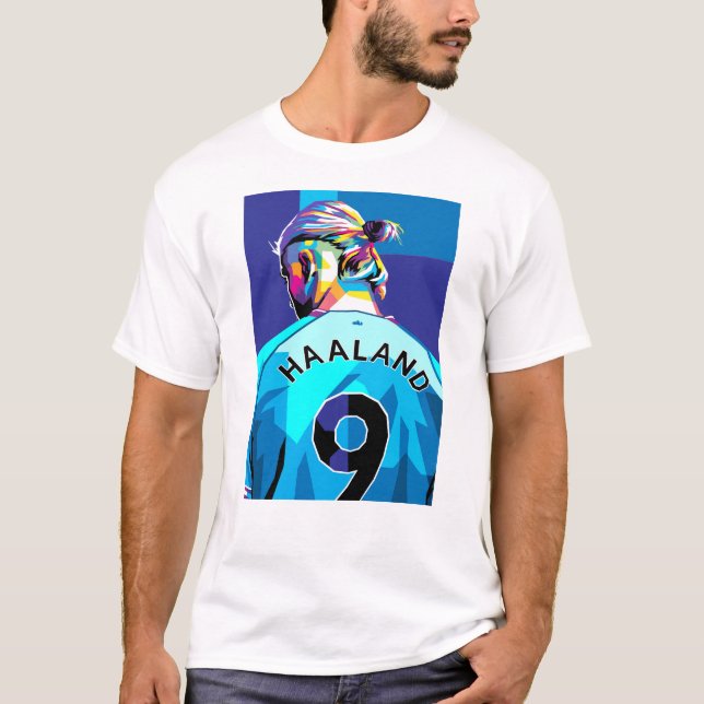 Erling Haaland in WPAP T-Shirt (Vorderseite)