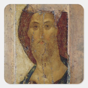 Erlöser, 1420 quadratischer aufkleber