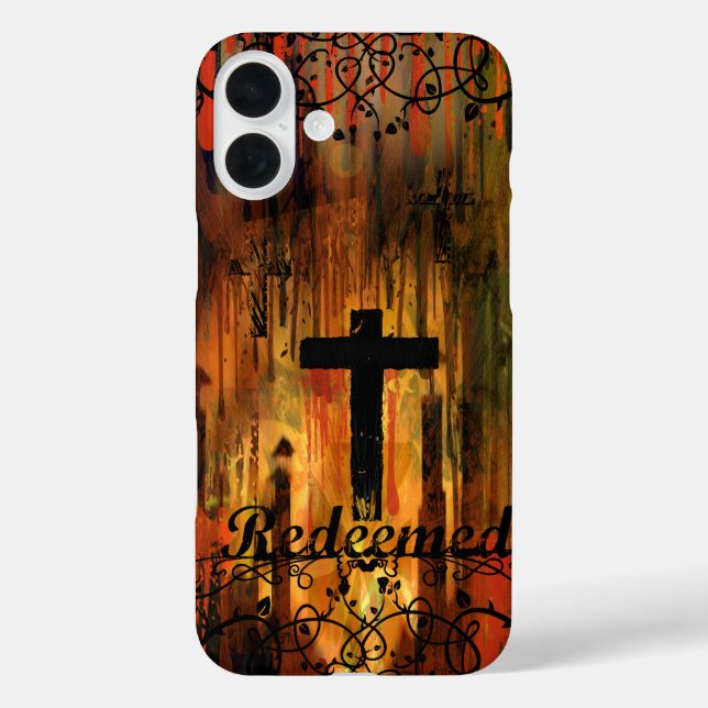 Erlöste Kreuz Case-Mate iPhone Hülle (Rückseite)