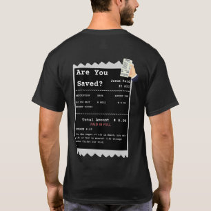 Erlösungsquittung Lustiges Christentum T-Shirt
