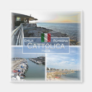 ERM035 CATTOLICA - Emilia Romagna - Italy - Fridge Magnet