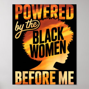 Ermächtigt durch die schwarzen Frauen vor der Ermä Poster