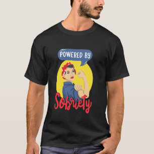 Ermächtigt Durch Nüchternheit Alkoholiker Anonymou T-Shirt