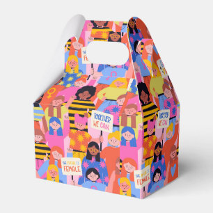 Ermächtigte Frauen bevorzugen Box Geschenkschachtel