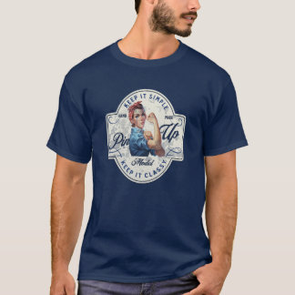 Ermächtigte Rosie Pin-Up Power T-Shirt