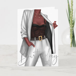 Ermächtigung der "Girl Boss"-Geburtstagskarte für  Einladung