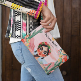 Ermächtigung im Blut: Personalisierte Monogramm Zubehörtasche