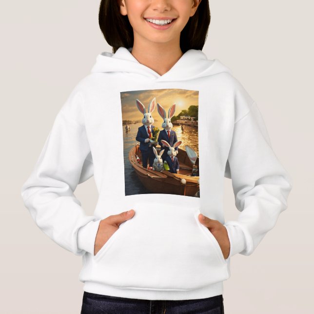Ermächtigungsreise: Rabbit Family Business Celebra Hoodie (Vorderseite)