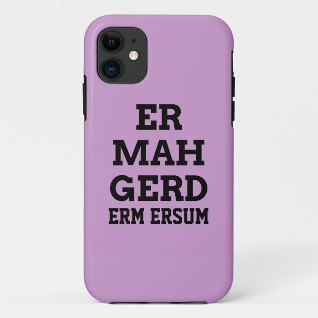Ermahgerd iPhone 5 selten gibt Fall Case-Mate iPhone Hülle (Rückseite)