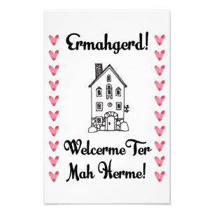 Ermahgerd! Welcerme Ter Milliamperestunde Herme! Fotodruck