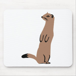 Ermine - Stoat - Weasel Mousepad