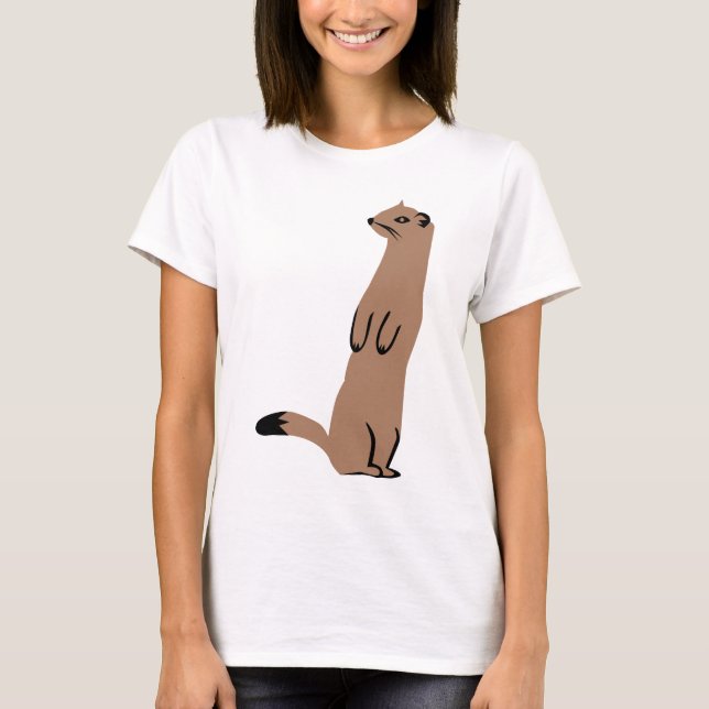 Ermine - Stoat - Weasel T-Shirt (Vorderseite)