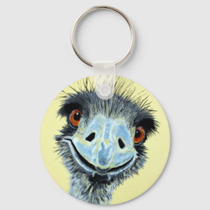 Ermintrude der Emu Schlüsselanhänger
