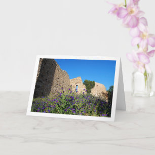 Ermita de Santa Bárbara, Blumenportrait, Spanien Karte