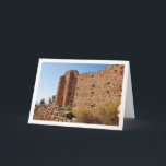 Ermita de Santa Bárbara Facade, Valencia, Spain Karte<br><div class="desc">Ermita de Santa Bárbara Facade,  Valencia,  Spain Greeting Card. You can easily customize this product for free if you would like to add wording or change the color of the background.</div>