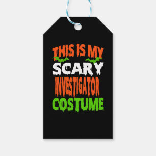 Ermittler - GRUSELIGES KOSTÜM HALLOWEEN SHIRT Geschenkanhänger