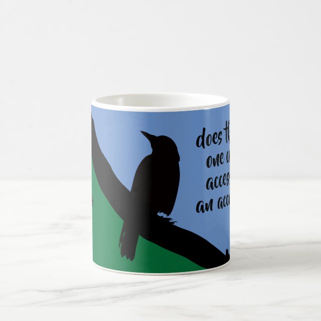 Ermordung von Krähen Kaffeetasse (Mittel)